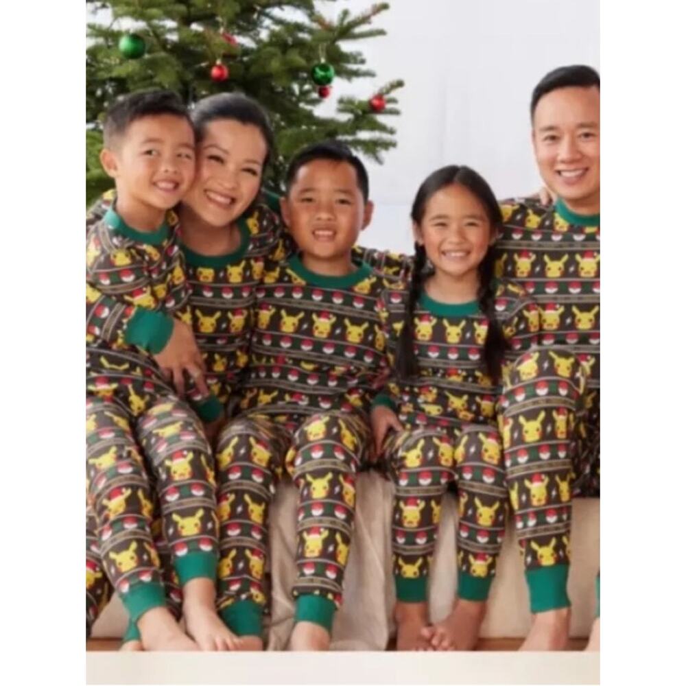 Hanna Andersson Pokémon Organic Cotton Pajama Set Women's Large